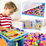 Montessori Mushroom Pegboard for Creative Development