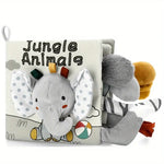 Fascinating Montessori Fabric Book for the Senses