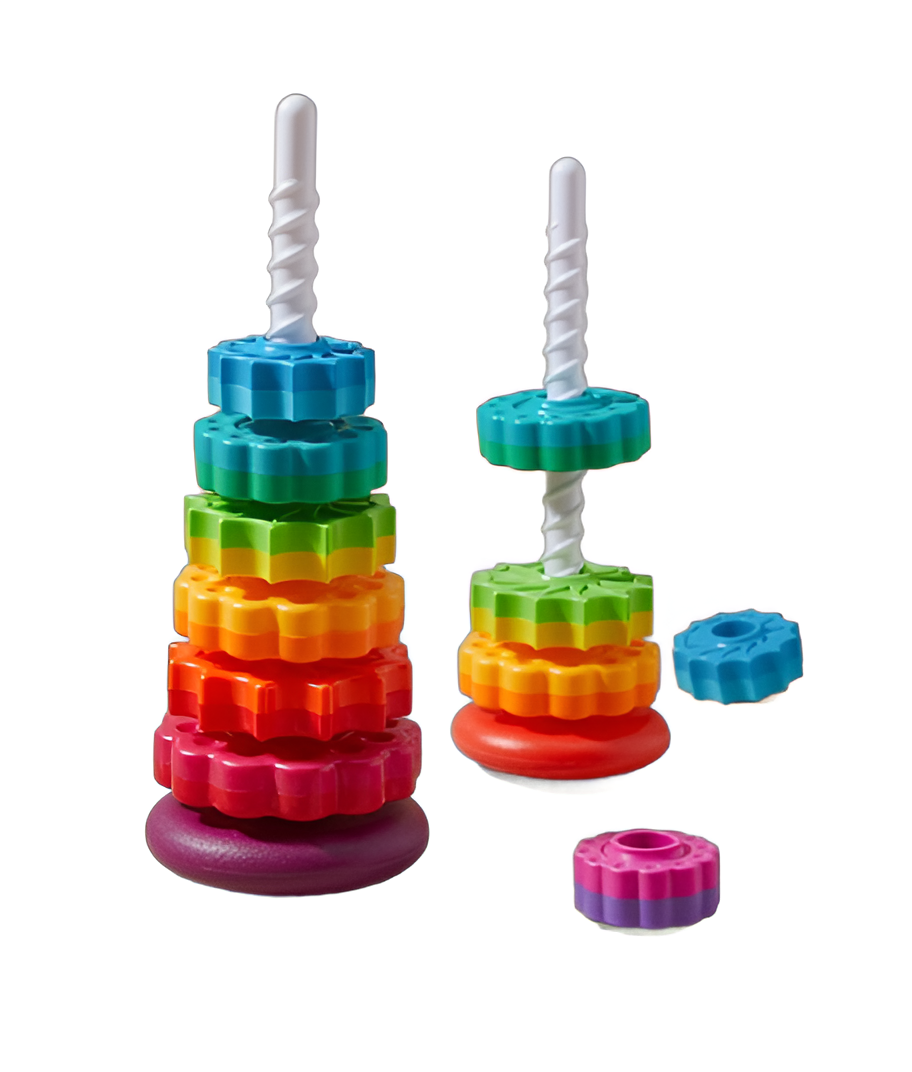 Montessori Rotating Stacking Toy for Creative Minds