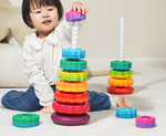 Montessori Rotating Stacking Toy for Creative Minds