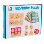 Puzzle für Kinder – Emotionen erkennen mit Gesichtsausdrücken