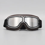 Stilvolle Motorradbrille | UV-Schutz | Stoßfest & Verstellbar