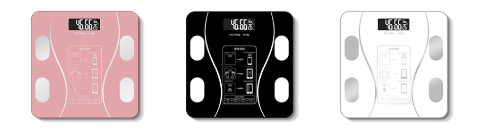 Intelligente Körperanalysewaage mit App – 11 Messwerte, 180 kg