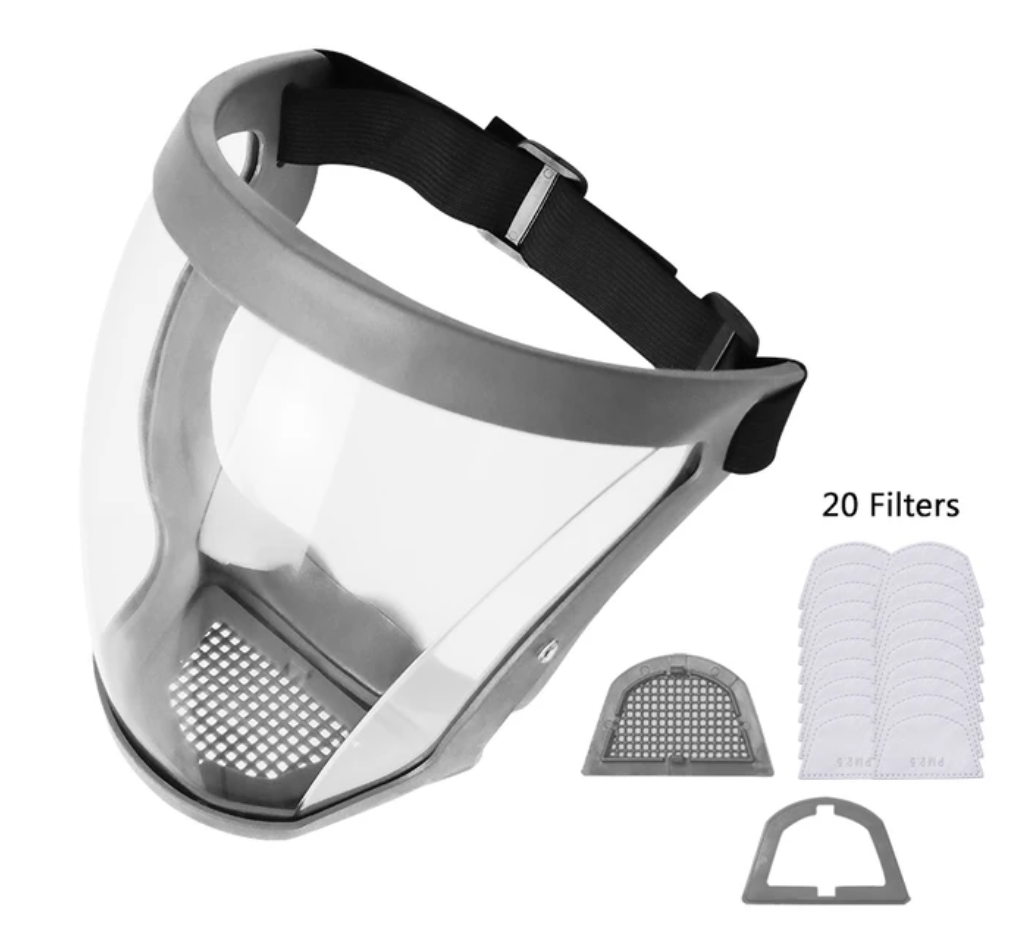 Versatile Face Mask for Comprehensive Protection