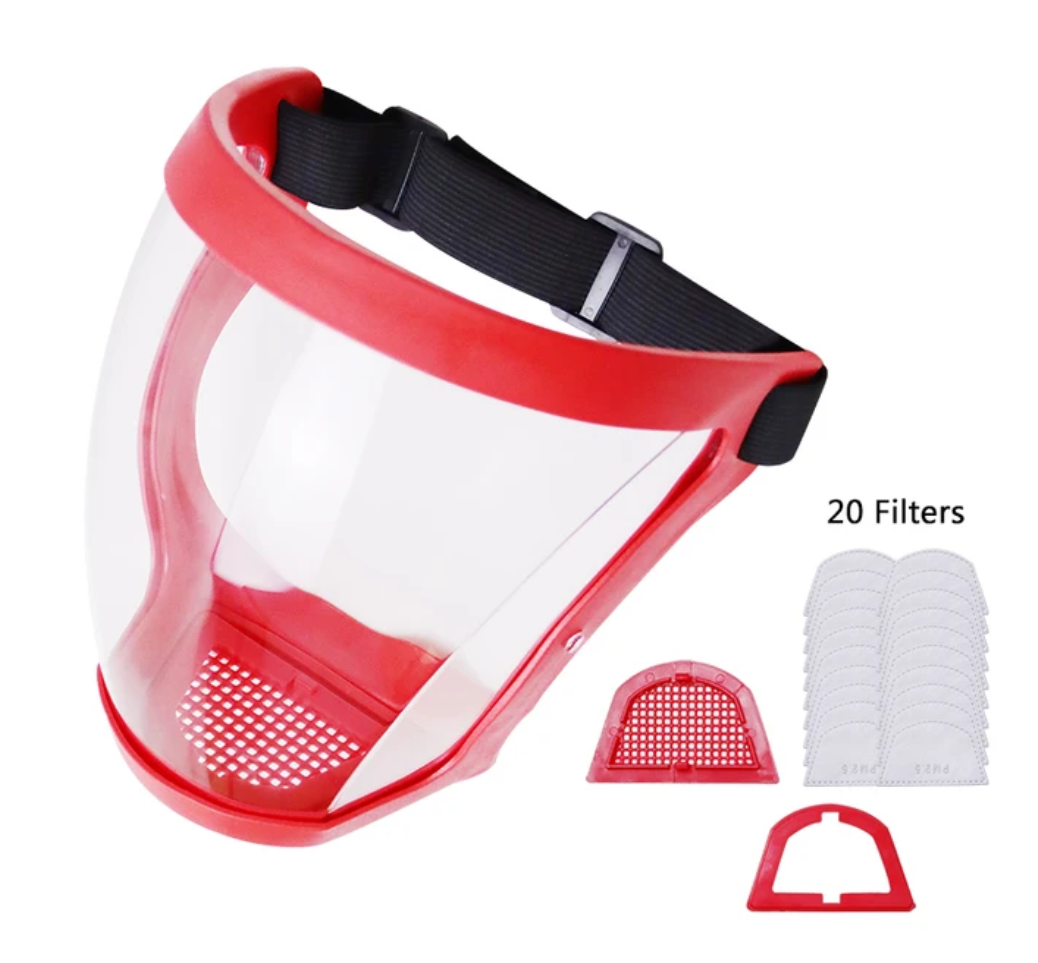 Versatile Face Mask for Comprehensive Protection