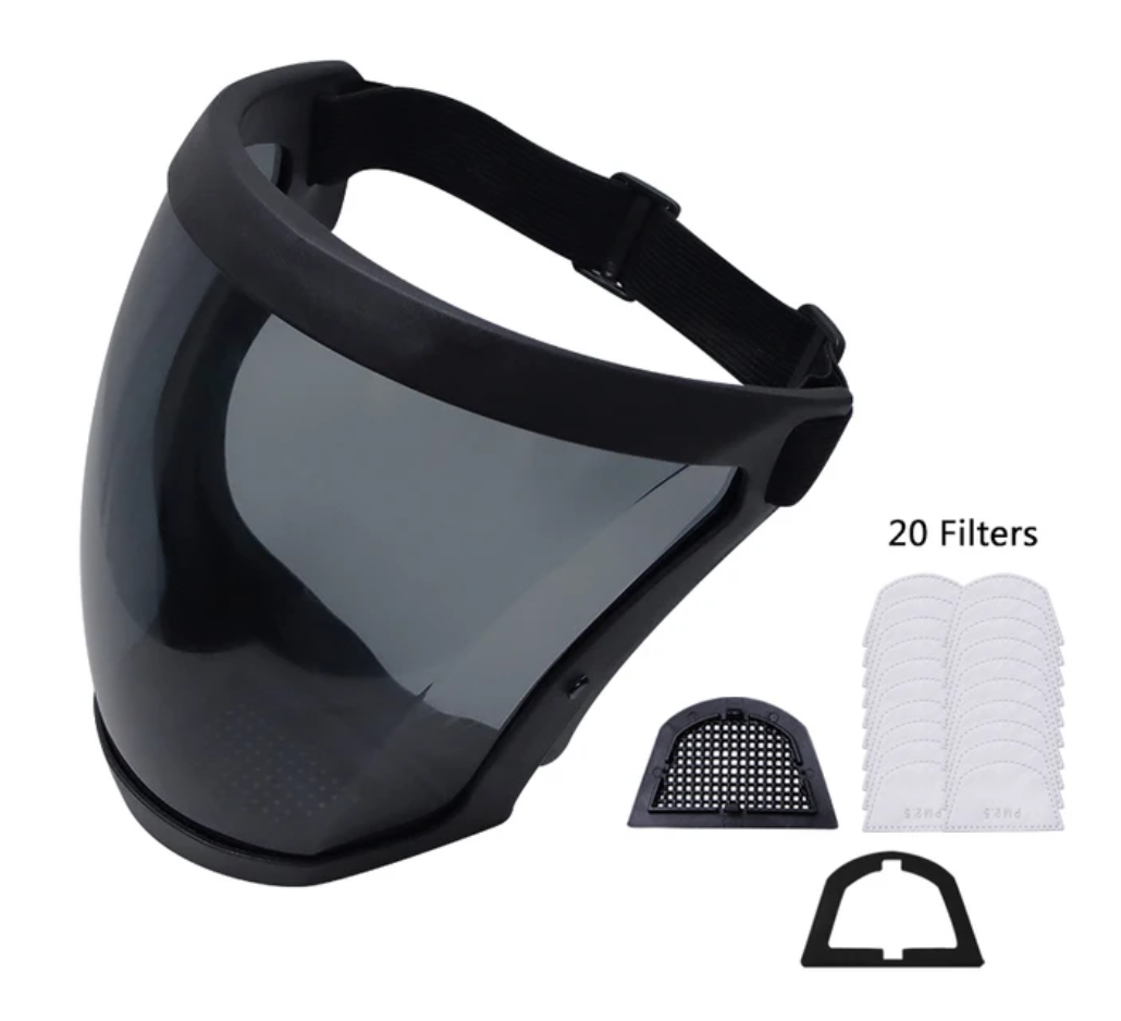 Versatile Face Mask for Comprehensive Protection