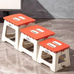 Practical folding chair made of non-slip material for the kitchen