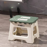 Practical folding chair made of non-slip material for the kitchen