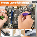 Kompakter Lötkolben mit USB-Anschluss und Display