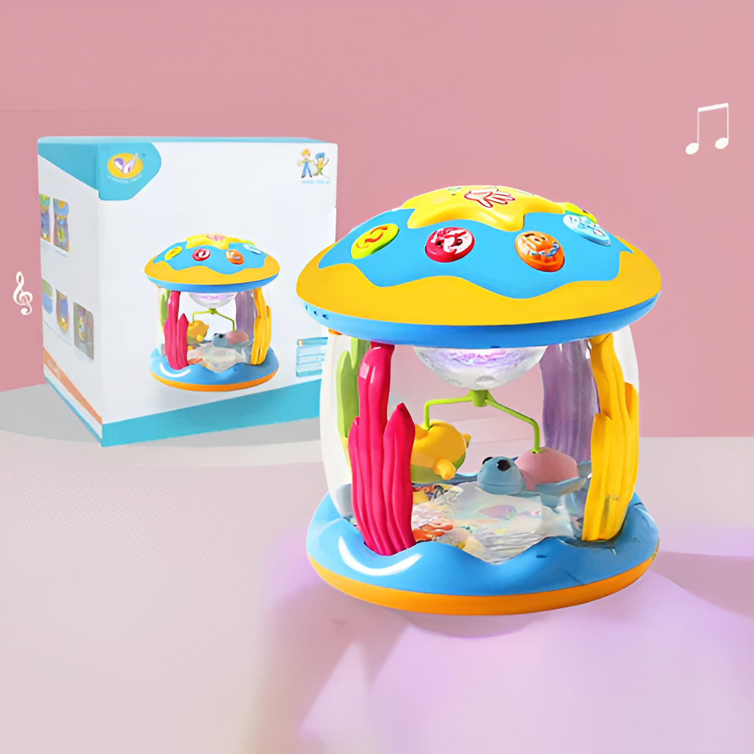 Buntes Musikspielzeug für die frühkindliche Entwicklung