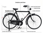 Heartpiece – Nostalgic DIY Bicycle Model for Creative Minds