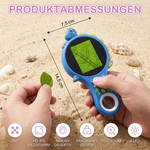 Mobiles Mikroskop für Kinder mit Bildschirm – Forschungsgerät für Entdecker