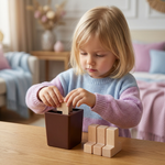 Formenrätsel und 3D Holz-Logikspiel