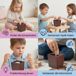 Formenrätsel und 3D Holz-Logikspiel