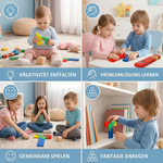 Geometrisches Lernspielzeug aus Holz – Tangram Puzzle für Kinder