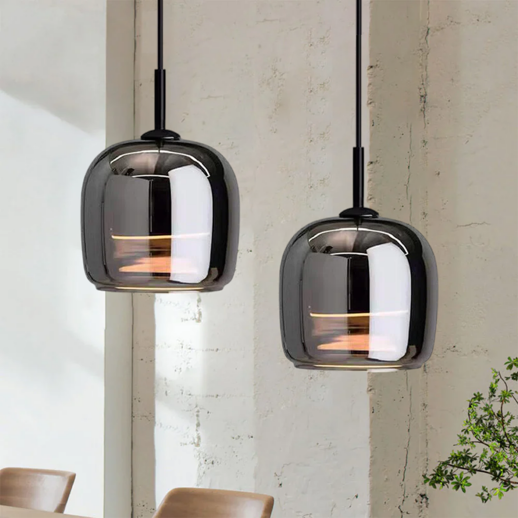 Elegante Pendelleuchte aus Glas - Modernes Design für Ihre Räume