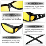 Sichere Nachtfahrbrille | Blendschutz für klare Sicht