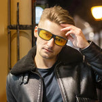 Sichere Nachtfahrbrille | Blendschutz für klare Sicht