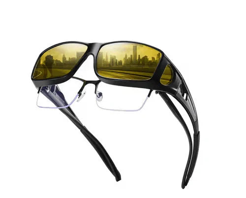 Sichere Nachtfahrbrille | Blendschutz für klare Sicht