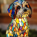 Hunde-Lampe für eine gemütliche Atmosphäre | Warmes Licht | USB-Betrieb