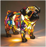 Hunde-Lampe für eine gemütliche Atmosphäre | Warmes Licht | USB-Betrieb
