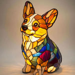 Hunde-Lampe für eine gemütliche Atmosphäre | Warmes Licht | USB-Betrieb