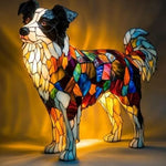 Hunde-Lampe für eine gemütliche Atmosphäre | Warmes Licht | USB-Betrieb