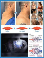 Nackenmassagegerät | Ultraschall-Lymphdrainage | Kabellose Massagehilfe | RelaxWave
