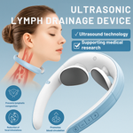 Nackenmassagegerät | Ultraschall-Lymphdrainage | Kabellose Massagehilfe | RelaxWave