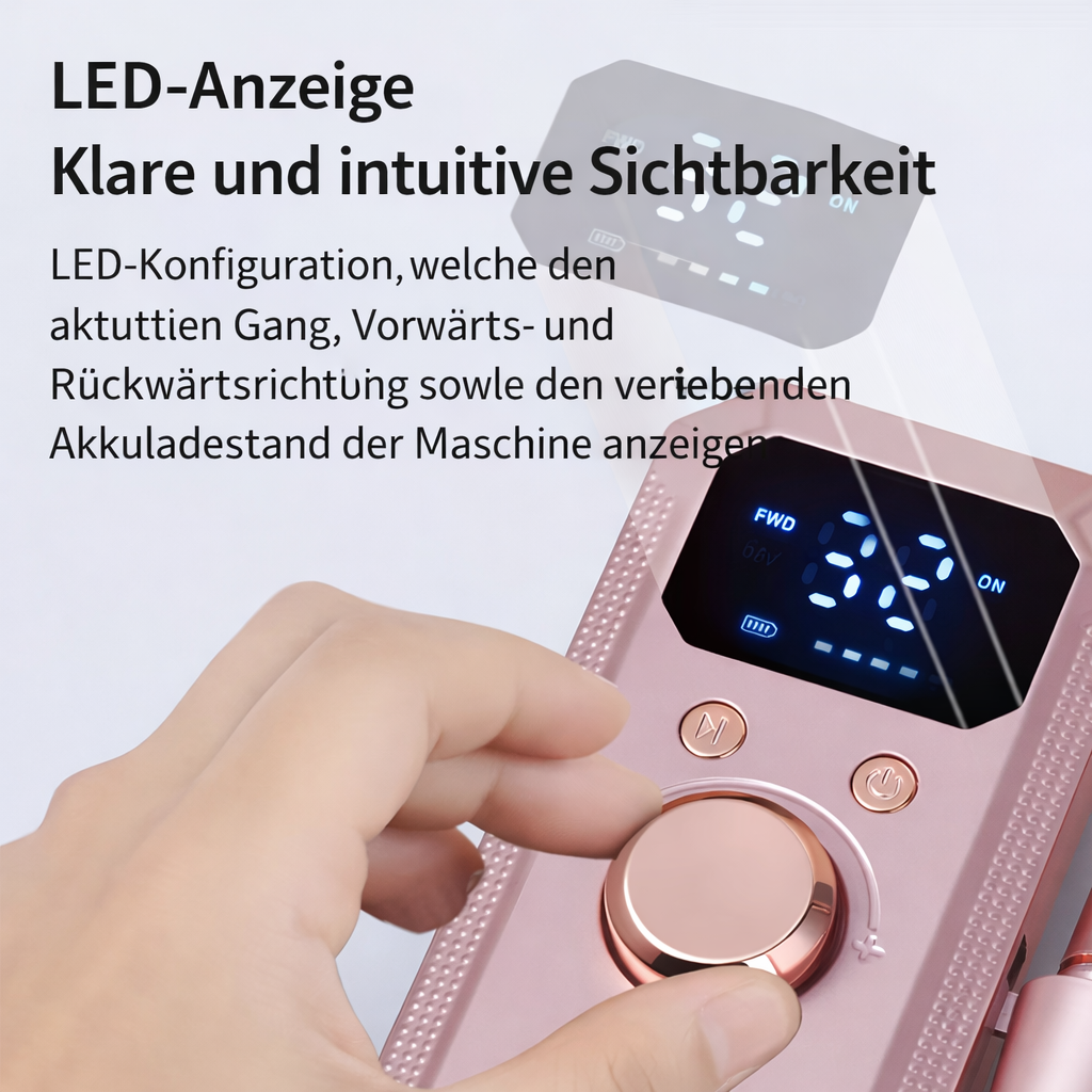 Elektrisches Nagelgerät | Präzise Kontrolle für perfekte Nägel