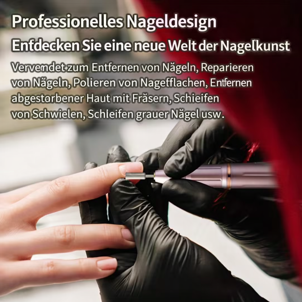 Elektrisches Nagelgerät | Präzise Kontrolle für perfekte Nägel