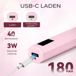 tragbare UV LED Nageltrocknerlampe | schnelle Aushärtung & perfektes Finish