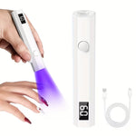tragbare UV LED Nageltrocknerlampe | schnelle Aushärtung & perfektes Finish