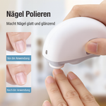 Nagelpflege | Elektronischer Nageltrimmer | 3-in-1 Schneiden, Feilen, Polieren | NailProfi