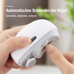 Nagelpflege | Elektronischer Nageltrimmer | 3-in-1 Schneiden, Feilen, Polieren | NailProfi