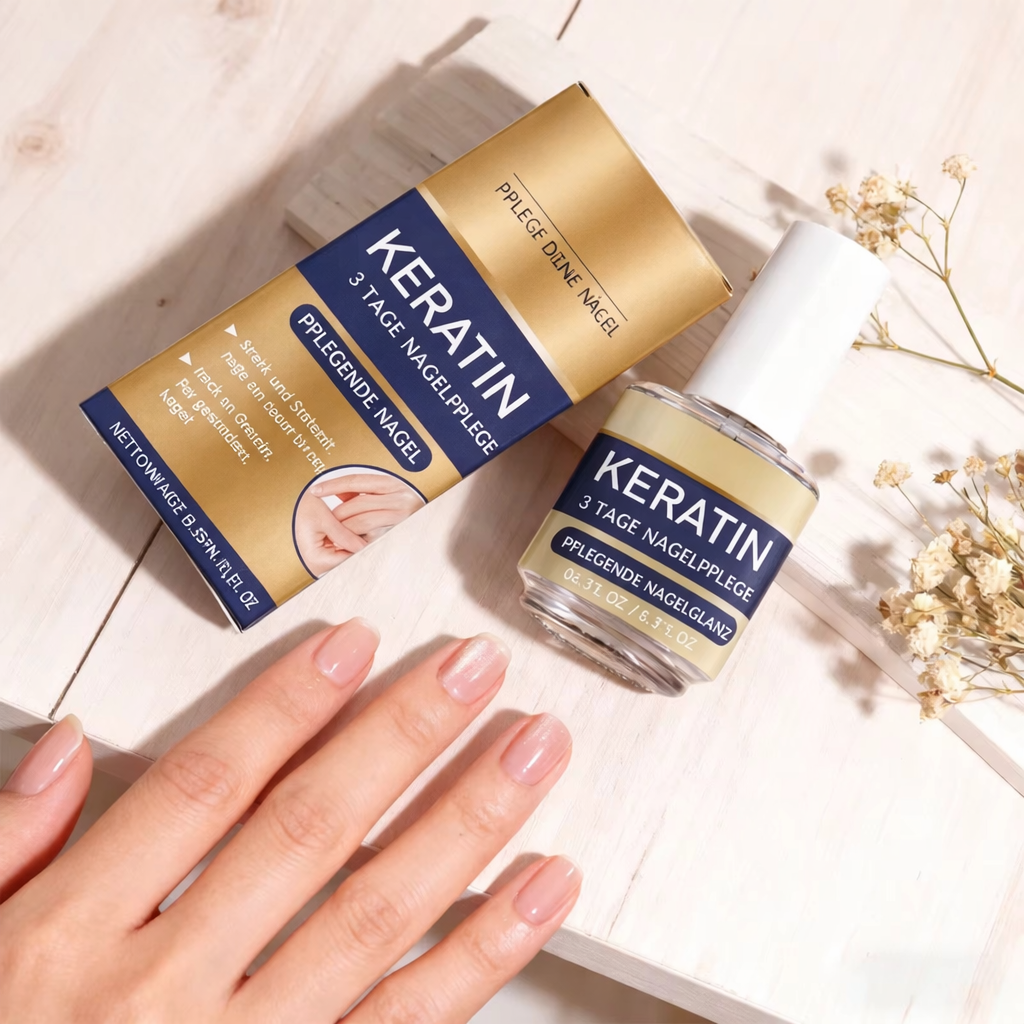 Nagelpflege | Stärkt brüchige Nägel | Befeuchtet die Nagelhaut | KeratinCare