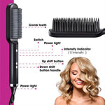 Vielseitiger Glättebürsten-Styler für seidig-glattes Haar