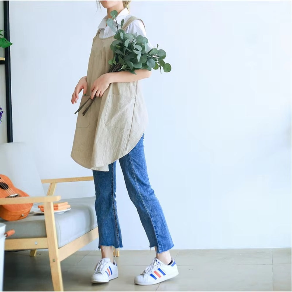 Elegantes und Praktisches Schürzenkleid im Koreanischen Stil
