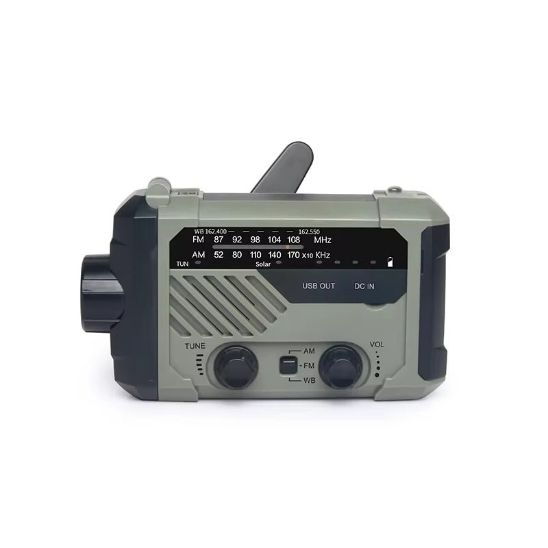 Survivor – Multifunctional Emergency Radio with Solar Power and Hand Crank