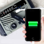 Survivor – Multifunctional Emergency Radio with Solar Power and Hand Crank