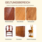 Pflegendes Bienenwachs für Holzoberflächen (2er Set)