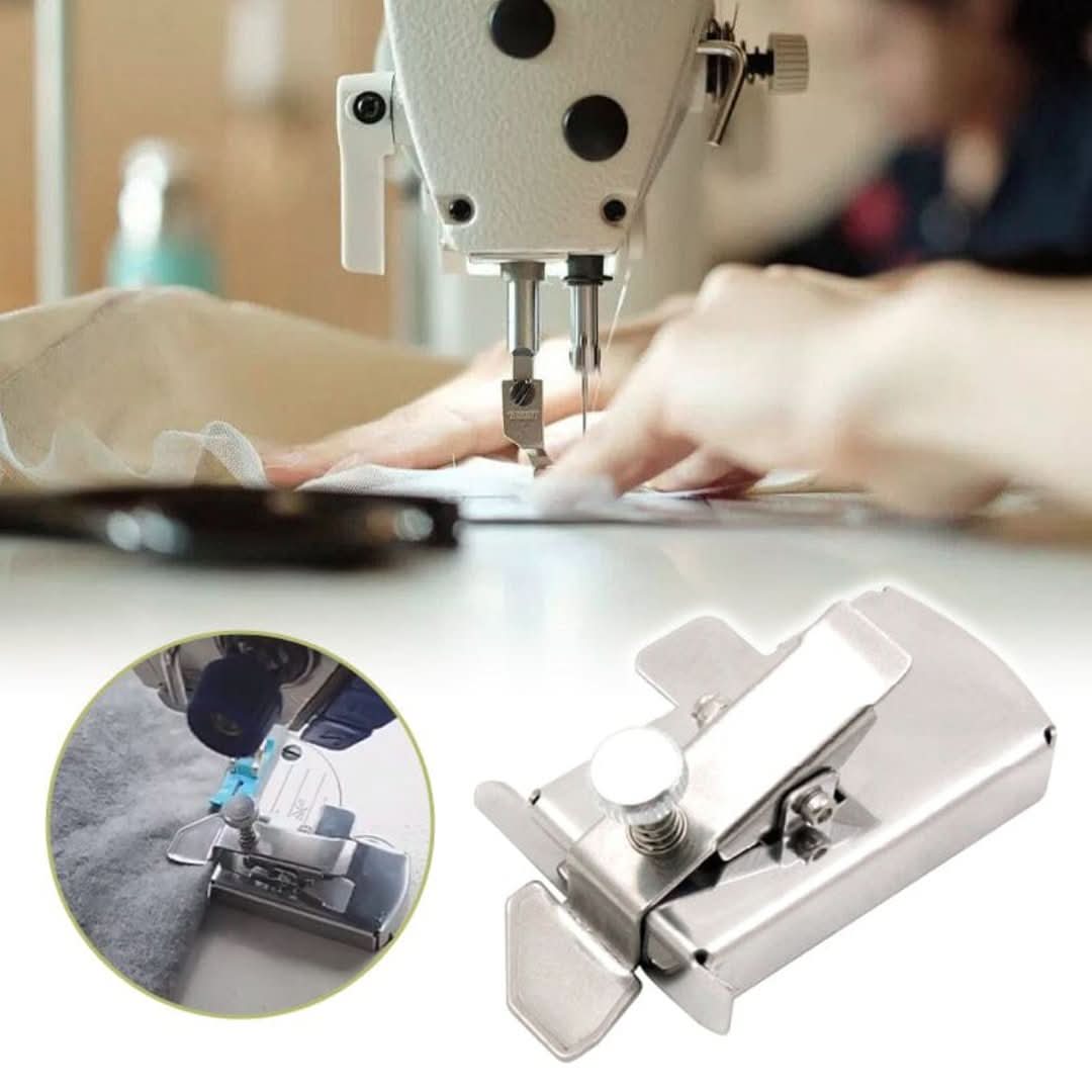 Magnetic seam guide for precise and clean seams