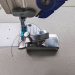 Magnetic seam guide for precise and clean seams