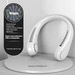 Refreshing Neck Fan | Portable and Rechargeable for Instant Cooling