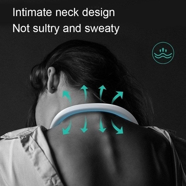 Refreshing Neck Fan | Portable and Rechargeable for Instant Cooling