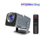 4K Mini Beamer – Tragbares Heimkino mit 180° Drehung