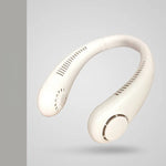 Portable neck fan for refreshing moments