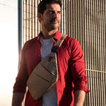 Stylish Multi-functional Chest Bag for Active Men