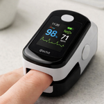 Schmerzfreies Finger-Pulsoximeter zur Gesundheitsüberwachung