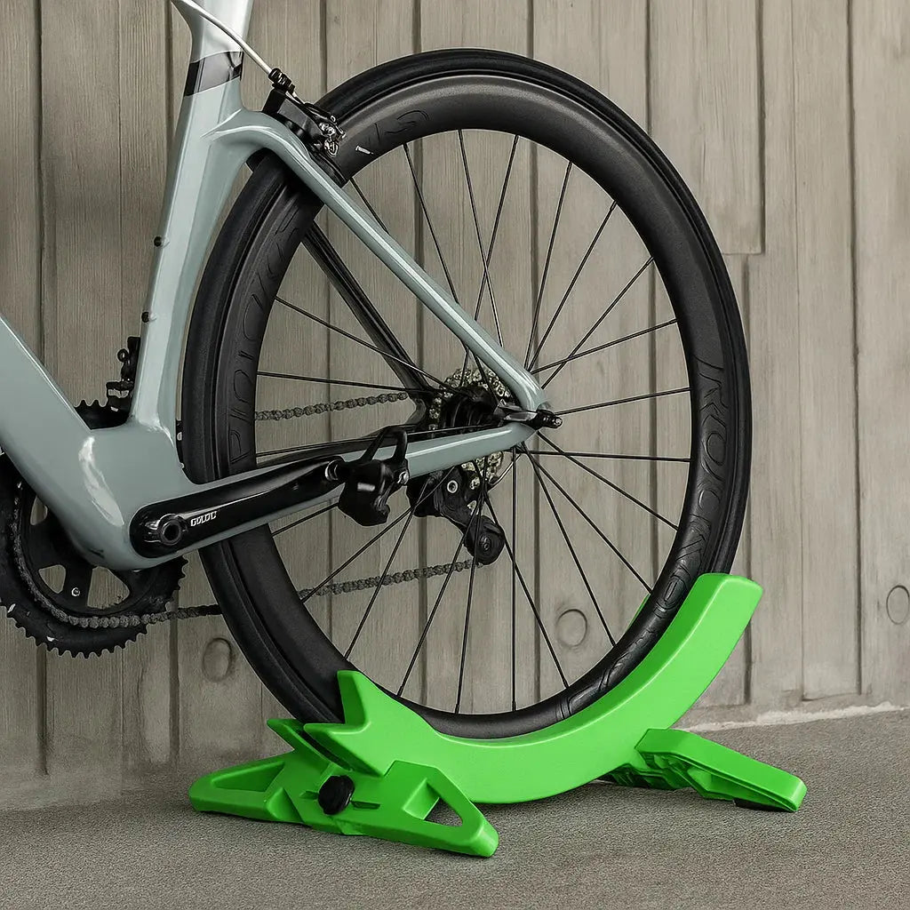 Stabiler Fahrradständer für alle Reifenbreiten